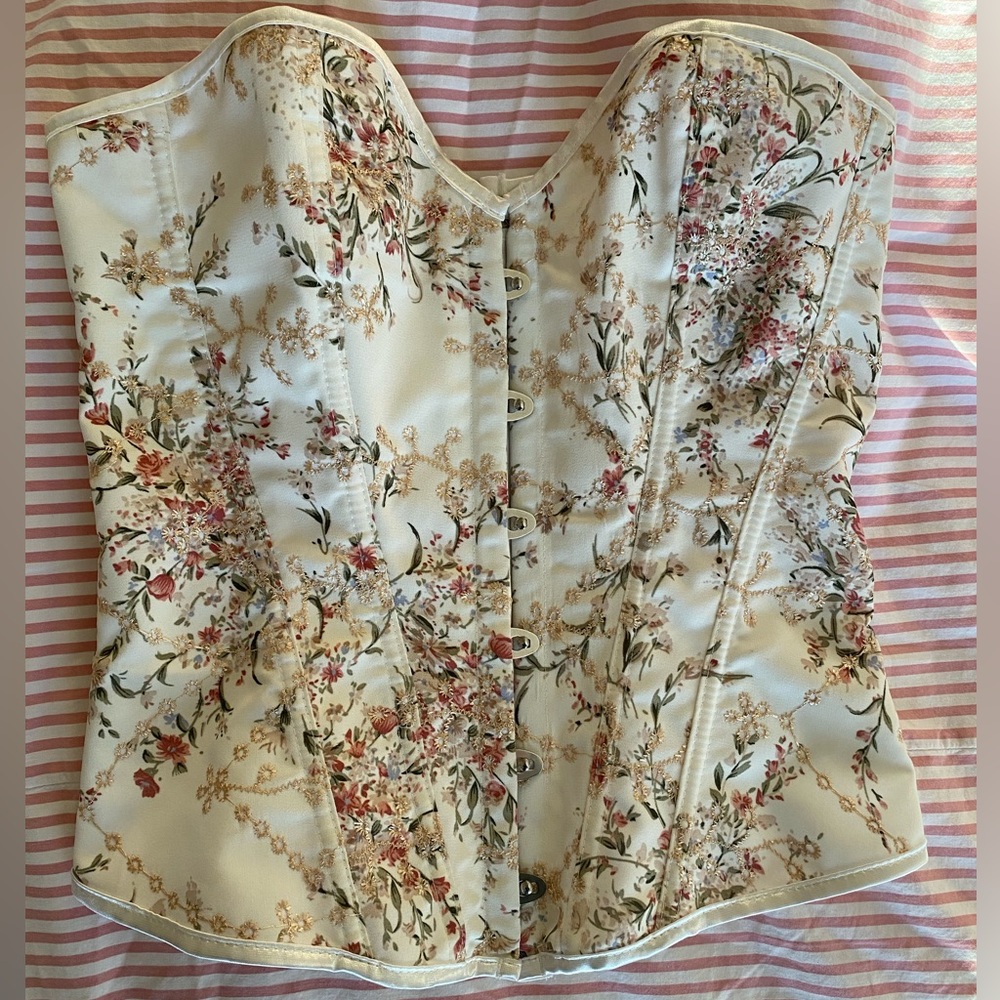 Floral corset